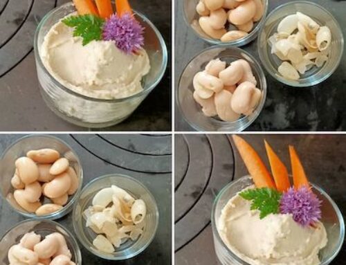 hummus di ceci,asparagi al vapore,fragole fresche!